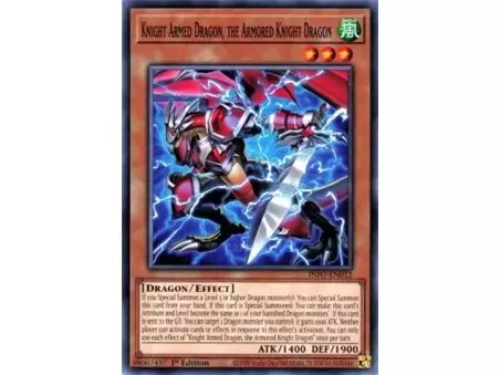 Knight Armed Dragon, the Armored Knight Dragon (Ultra Rare)