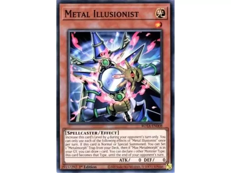 Metal Illusionist (Ultra Rare) Metal Illusionist (Ultra Rare)