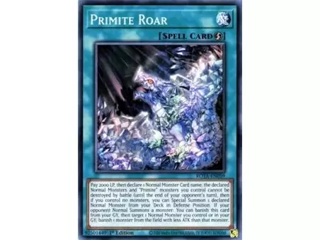 Primite Roar (Ultra Rare)