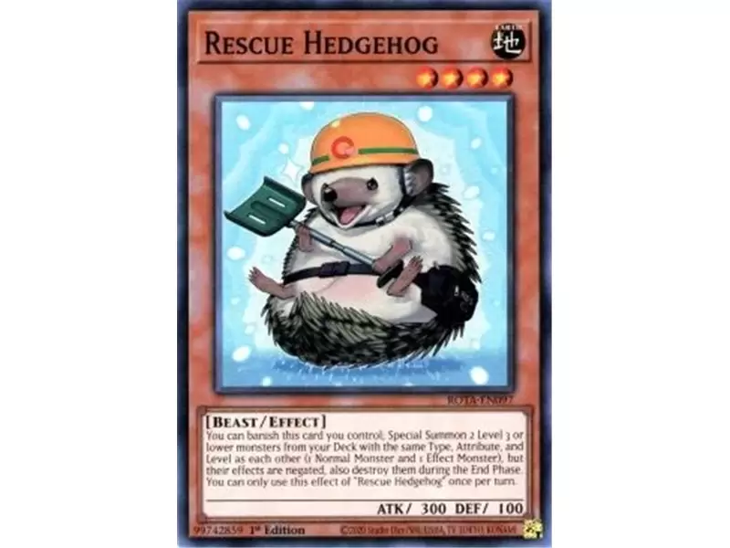 Rescue Hedgehog (Ultra Rare) Rescue Hedgehog (Ultra Rare)