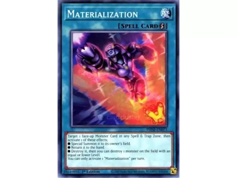 Materialization (Common) Materialization (Common)