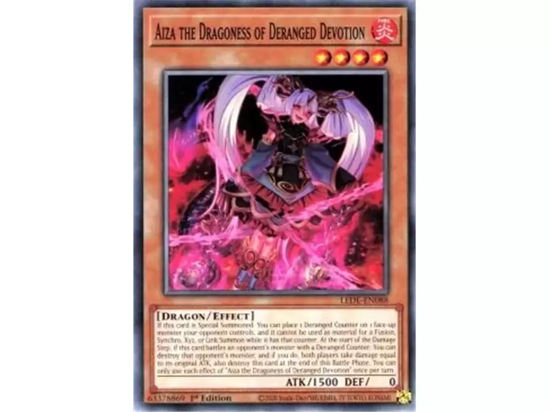 Aiza the Dragoness of Deranged Devotion (Common) Aiza the Dragoness of Deranged Devotion (Common)