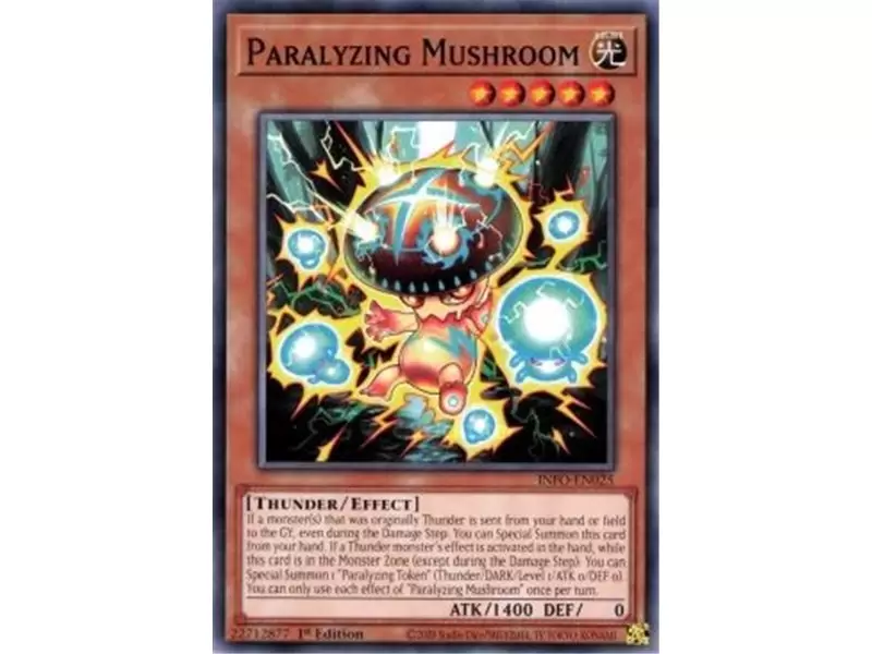 Paralyzing Mushroom (Common) Paralyzing Mushroom (Common)