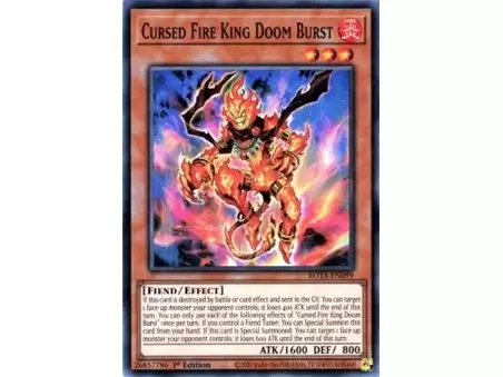 Cursed Fire King Doom Burst (Common)