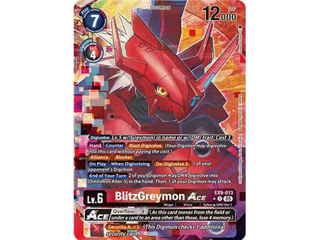 BlitzGreymon ACE (Alternate Art)