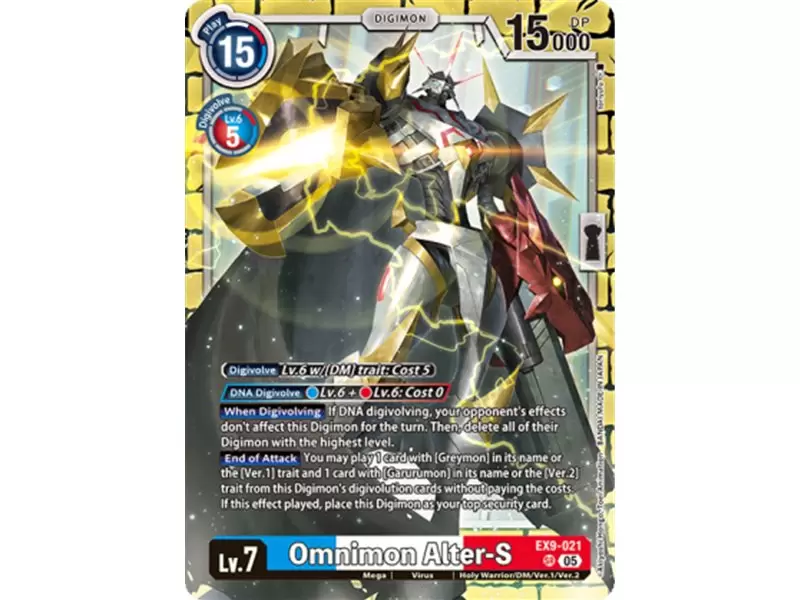 Omnimon Alter-S (Super Rare) Omnimon Alter-S (Super Rare)