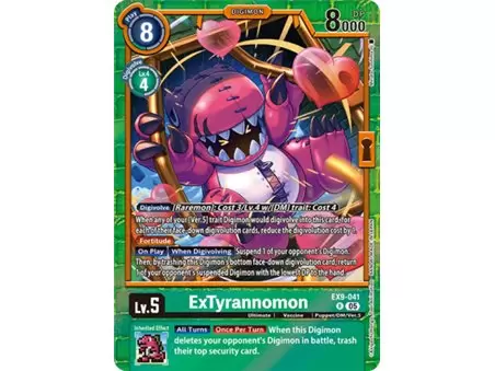 ExTyrannomon (Rare)