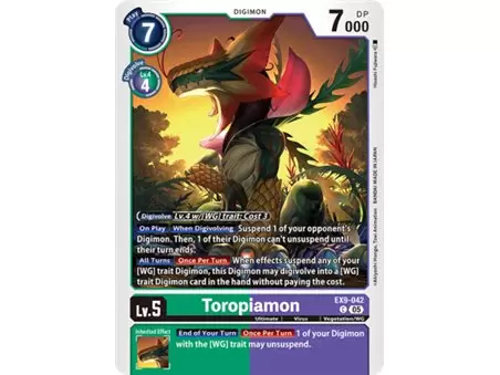 Toropiamon (Limited Foil)