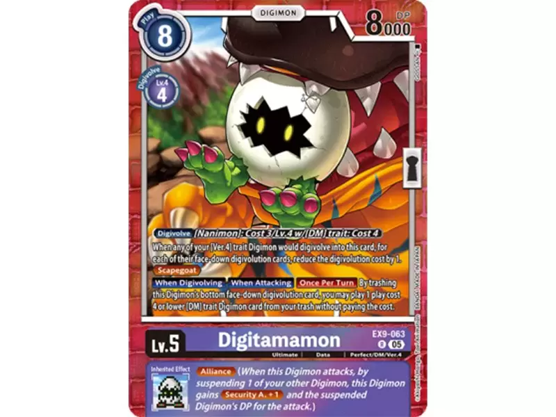 Digitamamon (Rare) Digitamamon (Rare)