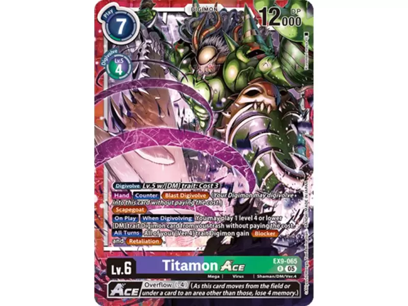Titamon ACE (Rare) Titamon ACE (Rare)
