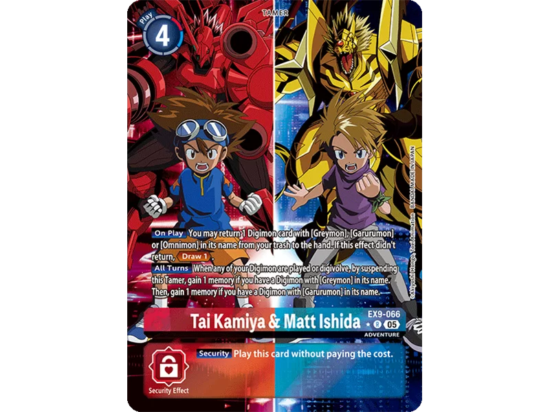 Tai Kamiya & Matt Ishida (Alternate Art) Tai Kamiya & Matt Ishida (Alternate Art)