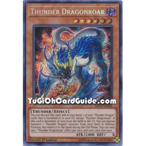 Thunder Dragonroar (Prismatic Secret Rare)