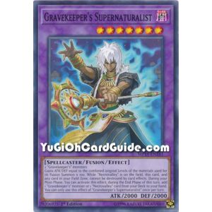 Gravekeepers Supernaturalist (Common)