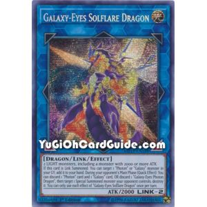 Galaxy-Eyes Solflare Dragon (Prismatic Secret Rare)