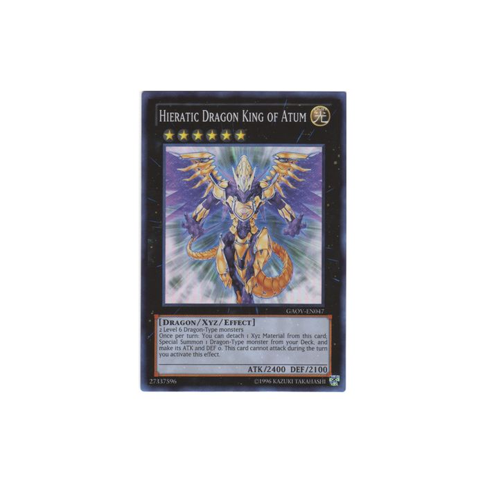 Hieratic Dragon King of Atum