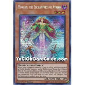 Morgan, the Enchantress of Avalon (Prismatic Secret Rare)