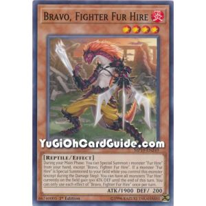 Bravo, Fighter Fur Hire (Common)