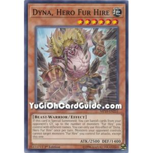 Dyna, Hero Fur Hire (Common)