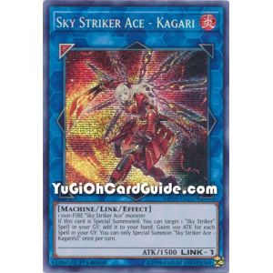 Sky Striker Ace - Kagari (Prismatic Secret Rare)