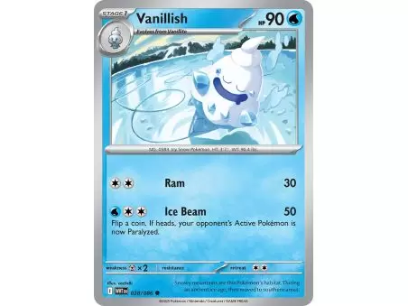 Vanillish (Poke Ball Pattern) – SV10.5 White Flare | Carta POKEMON en México
