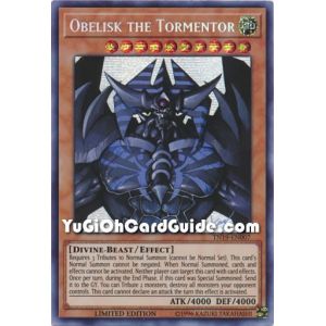 Obelisk the Tormentor (Prismatic Secret Rare)