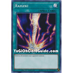 Raigeki (Prismatic Secret Rare)