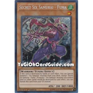 Secret Six Samurai - Fuma (Secret Rare)