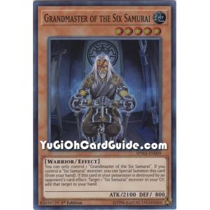 Grandmaster of the Six Samurai (Super Rare)