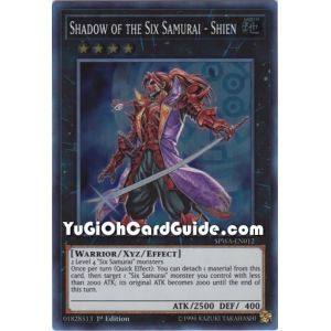Shadow of the Six Samurai - Shien (Super Rare)