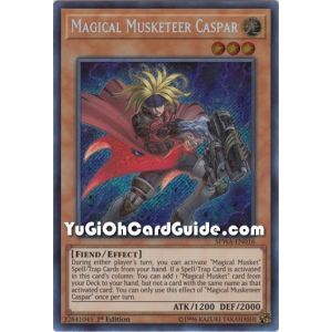 Magical Musketeer Caspar (Secret Rare)