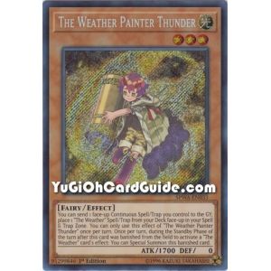 The Weather Painter Thunder (Secret Rare)