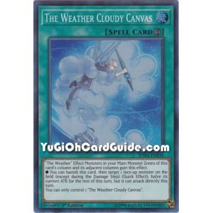 The Weather Cloudy Canvas (Super Rare)