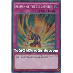 Return of the Six Samurai (Super Rare)