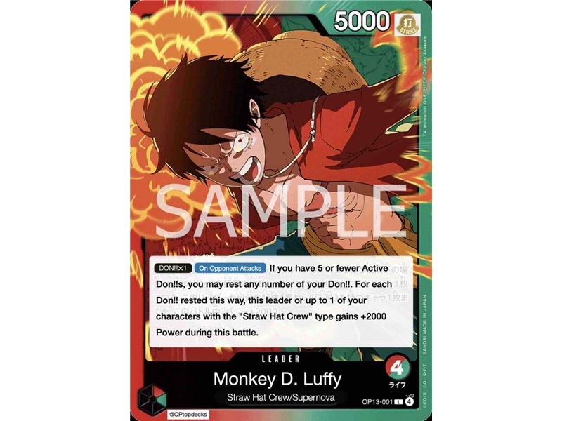 Monkey.D.Luffy (Leader)
