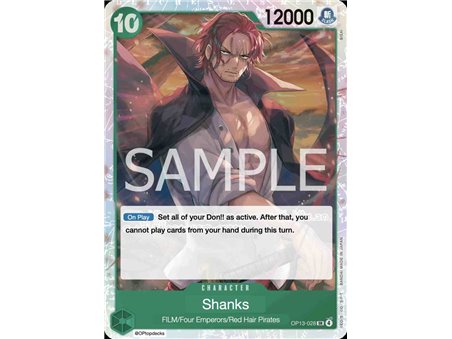 Shanks (Super Rare)