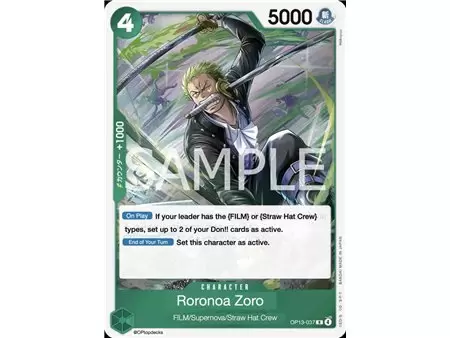 Roronoa Zoro (Rare)