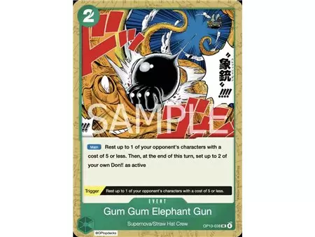 Gum-Gum Elephant Gun (Uncommon)