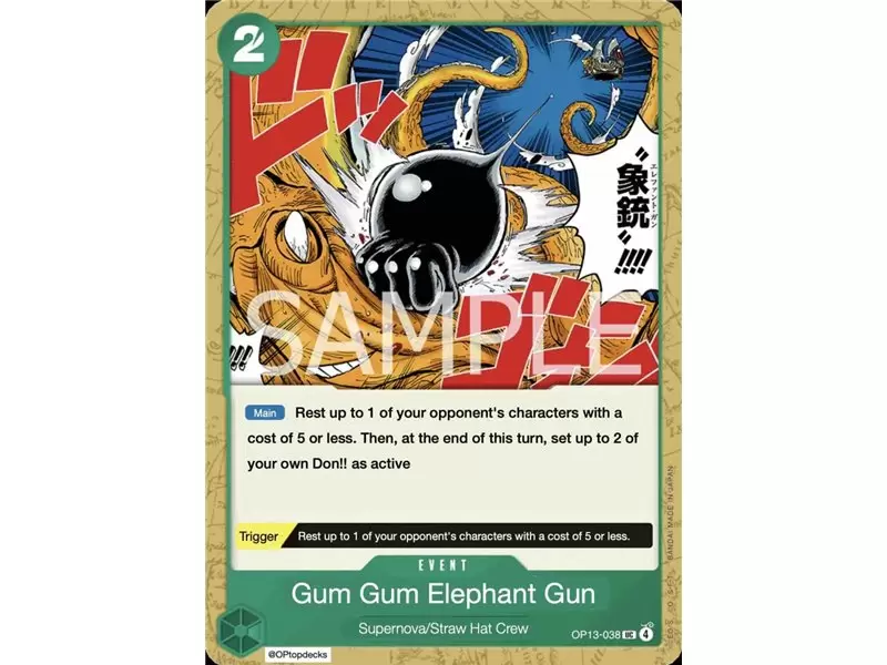 Gum-Gum Elephant Gun (Uncommon)