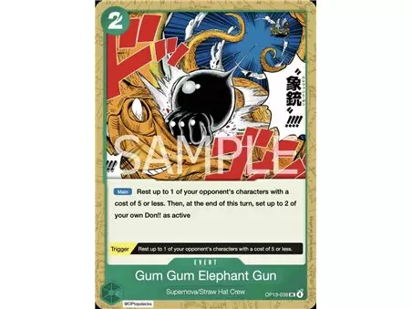 Gum-Gum Elephant Gun (Uncommon)