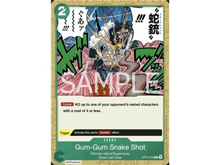 Gum-Gum Snake Shot (Common)