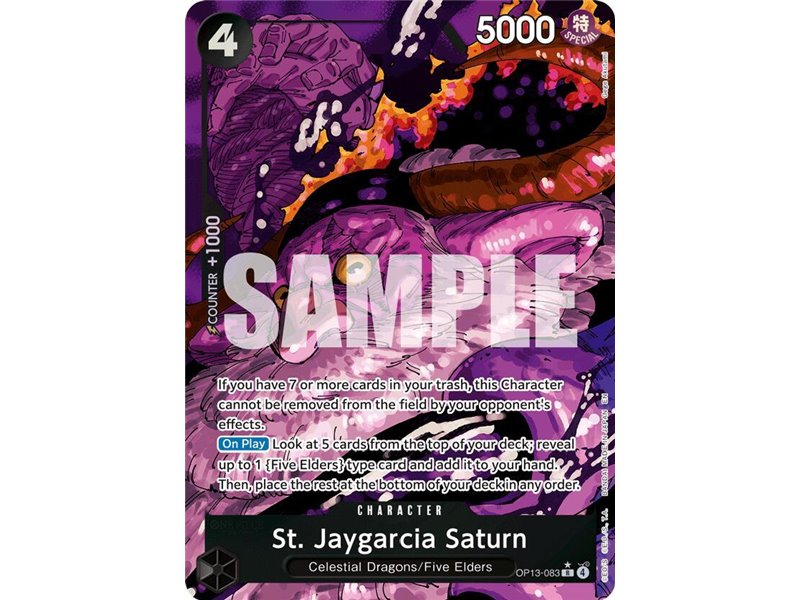 St. Jaygarcia Saturn (Alternate Art)