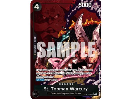 St. Topman Warcury (Alternate Art)