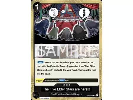 The Five Elders Are at You Service!!! (Rare)