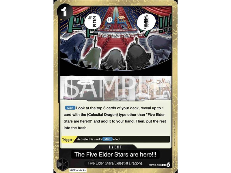 The Five Elders Are at You Service!!! (Rare)