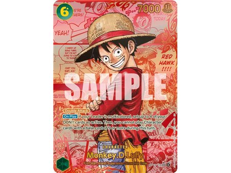 Monkey.D.Luffy (Red Super Alternate Art)