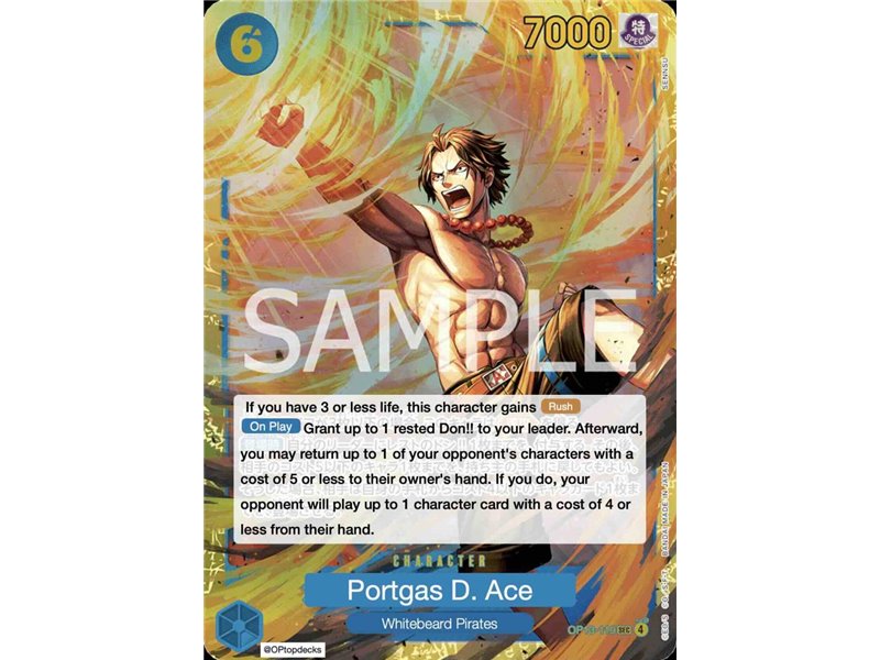 Portgas.D.Ace (Secret Rare)