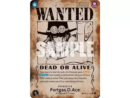 Portgas.D.Ace (Wanted Poster)