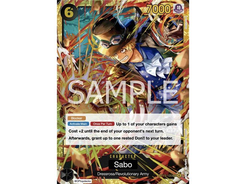 Sabo (Secret Rare)