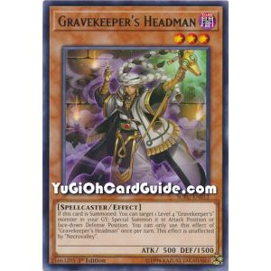 Gravekeeper's Headman (Rare)