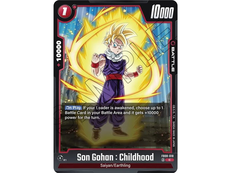 Son Gohan : Childhood (Common)